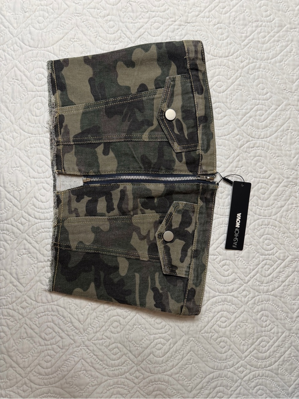 Camo Crop Top
